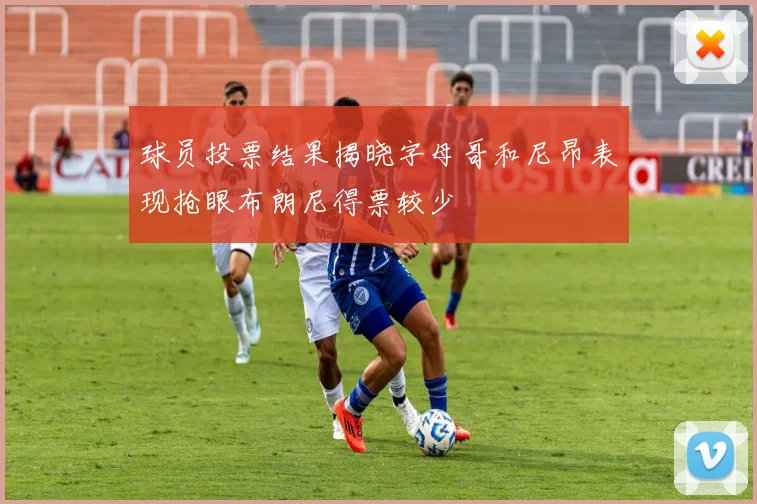 球员投票结果揭晓字母哥和尼昂表现抢眼布朗尼得票较少